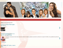 Tablet Screenshot of casi-angeles-2010-2011-fans-forever.blogspot.com