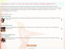 Tablet Screenshot of micafeconganodermaorganogold.blogspot.com