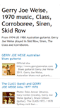 Mobile Screenshot of class-gerry-joe-weise.blogspot.com
