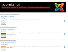 Tablet Screenshot of joomla16templates.blogspot.com