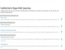 Tablet Screenshot of catherineshypohelljourney.blogspot.com