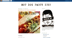 Desktop Screenshot of hotdogpartyzines.blogspot.com