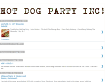Tablet Screenshot of hotdogpartyzines.blogspot.com