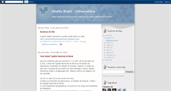 Desktop Screenshot of direito-brasil-internacionalista.blogspot.com