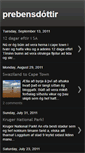 Mobile Screenshot of prebensdottir.blogspot.com