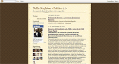 Desktop Screenshot of nelfisstapleton.blogspot.com