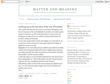 Tablet Screenshot of matterandmeaning.blogspot.com