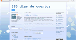 Desktop Screenshot of 365diasdecuentos.blogspot.com