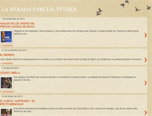 Tablet Screenshot of lamiradaparcialfutbol.blogspot.com