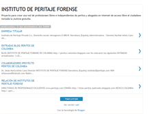 Tablet Screenshot of instituto-peritaje-delegaciones.blogspot.com