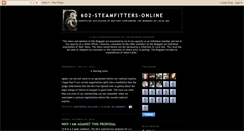Desktop Screenshot of 602-steamfitters-online.blogspot.com