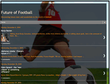 Tablet Screenshot of futureofootball.blogspot.com