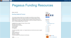 Desktop Screenshot of pegasusfunding.blogspot.com