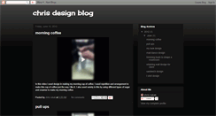 Desktop Screenshot of chrisdesignblog.blogspot.com
