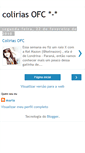 Mobile Screenshot of coliriasmania.blogspot.com