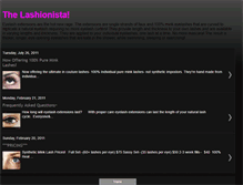 Tablet Screenshot of lashionista.blogspot.com