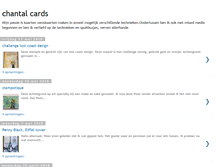 Tablet Screenshot of chantalcards.blogspot.com