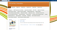 Desktop Screenshot of mongolcommodities.blogspot.com