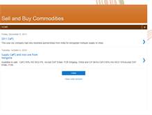 Tablet Screenshot of mongolcommodities.blogspot.com