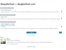 Tablet Screenshot of dbonham.blogspot.com