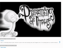 Tablet Screenshot of dreamingofthrees.blogspot.com