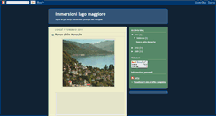 Desktop Screenshot of immersionilagomaggiore.blogspot.com
