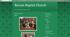 Desktop Screenshot of bereanfamiliesunited.blogspot.com