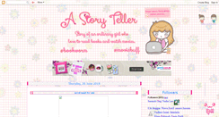 Desktop Screenshot of missikah-astoryteller.blogspot.com