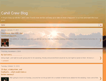 Tablet Screenshot of cahillcrew.blogspot.com