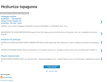Tablet Screenshot of hezkuntzatopagunea.blogspot.com