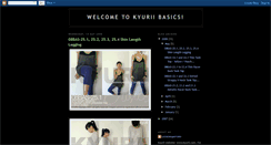 Desktop Screenshot of kyuriibasics.blogspot.com