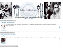 Tablet Screenshot of fashionfirstlunchlater.blogspot.com