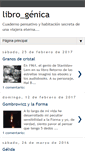 Mobile Screenshot of librogenica.blogspot.com