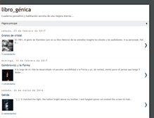 Tablet Screenshot of librogenica.blogspot.com