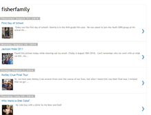 Tablet Screenshot of fisherfamilyrocks.blogspot.com