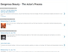 Tablet Screenshot of dangerousbeauty-theactorsprocess.blogspot.com