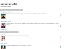 Tablet Screenshot of magicosdetalles.blogspot.com