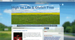 Desktop Screenshot of highonlifeandglutenfree.blogspot.com
