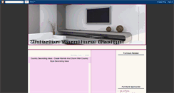 Desktop Screenshot of interiorfurnituredesign.blogspot.com