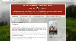 Desktop Screenshot of josemanviajero.blogspot.com