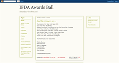 Desktop Screenshot of ifdaawardsball.blogspot.com