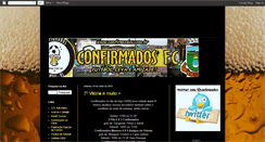 Desktop Screenshot of confirmadosfc.blogspot.com