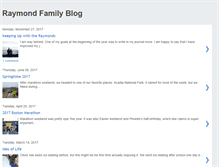 Tablet Screenshot of bostonraymondfamily.blogspot.com