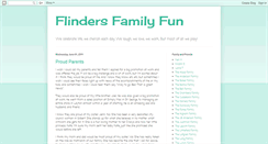 Desktop Screenshot of flindersfamilyfun.blogspot.com