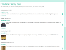 Tablet Screenshot of flindersfamilyfun.blogspot.com