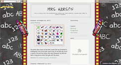 Desktop Screenshot of mrsharson.blogspot.com