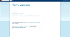 Desktop Screenshot of danskurslariiii.blogspot.com