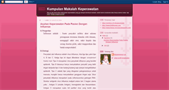 Desktop Screenshot of makalah-keperawatan.blogspot.com