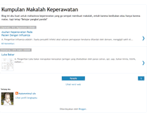 Tablet Screenshot of makalah-keperawatan.blogspot.com