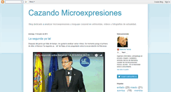 Desktop Screenshot of microexpresiones.blogspot.com